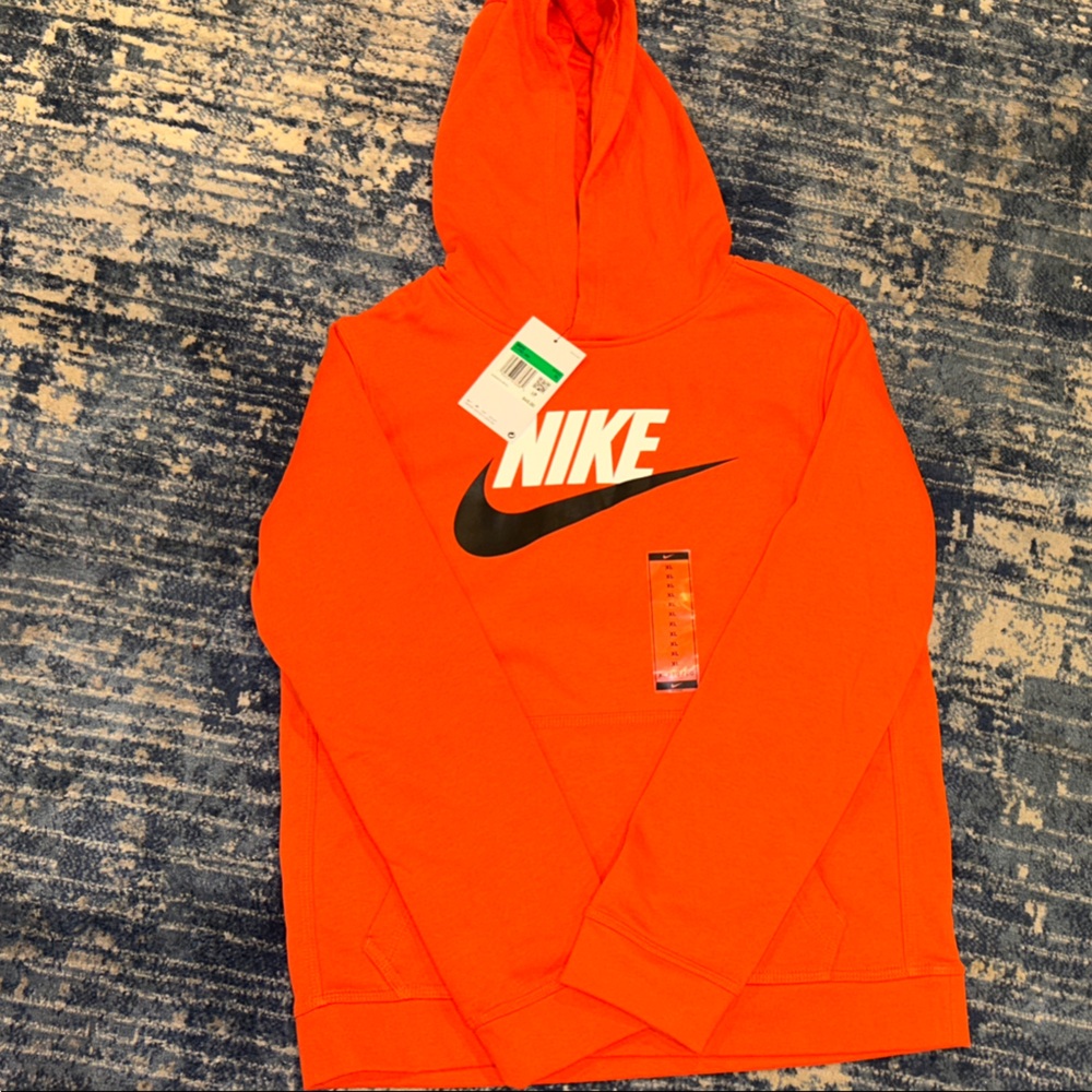 Nike Boy’s Bright Orange Hoodie